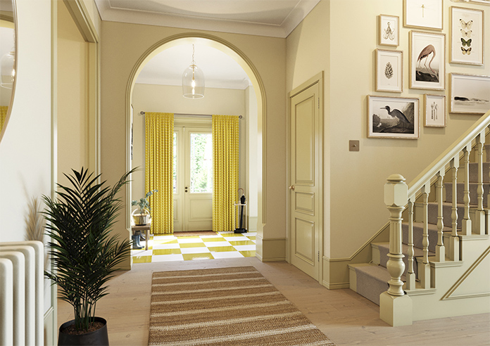 Orla Kiely Linear Stem, Sunflower - Made to Measure Curtains - Image 7